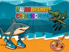 게임 Italian Brainrot Coloring Pages