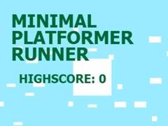 게임 Minimal Platformer Runner
