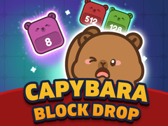 게임 Capybara Block Drop