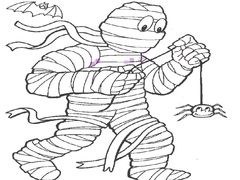 게임 Mummy Coloring Book