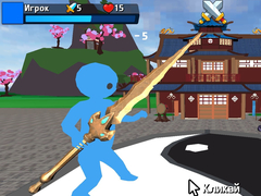 게임 Obby Stickman  On Swords