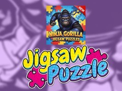 게임 Ninja Gorilla Jigsaw Puzzles