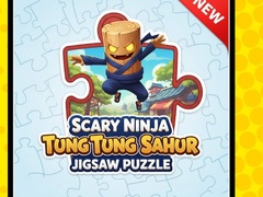 게임 Scary Ninja Tung Tung Sahur Jigsaw Puzzle