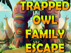 게임 Trapped Owl Family Escape
