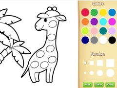 게임 Easy Animal Coloring Book for Kids