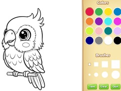 게임 Kawaii Animal Coloring Book