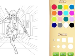 게임 Wicked Coloring Book for Kids