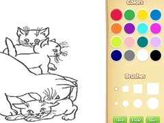 게임 Cats Coloring Book For Kids