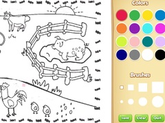 게임 Farming Coloring Book For Kids