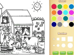 게임 Farm Coloring Book For Kids