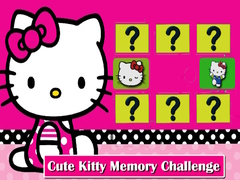 게임 Cute Kitty Memory Challenge