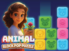 게임 Animal Block Pop Puzzle