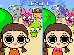 게임 Sprunki and Squid Game Difference