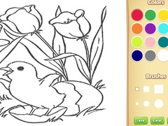 게임 Flowers Coloring Book For Kids