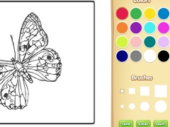 게임 Butterflies Coloring Book for Kids