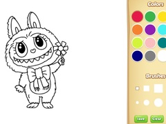 게임 Labubu Doll Coloring Book for Kids