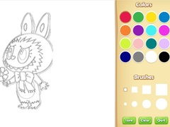 게임 Chibi Labubu Coloring Book for Kids