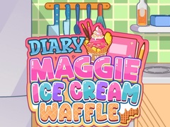 게임 Diary Maggie: Ice Cream Waffle