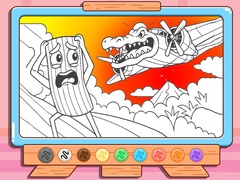 게임 Coloring Book: Bombardino Crocodilo