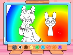 게임 Coloring Book: Pinki Sprunki Makeover