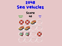 게임 2048 Sea Vehicles