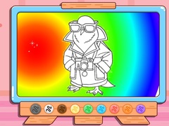 게임 Coloring Book: Spionero Golubiro