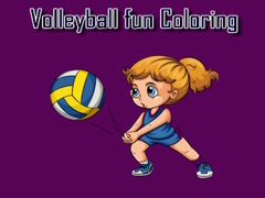 게임 Volleyball Fun Coloring