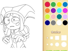 게임 Pomni Coloring Book For Kids