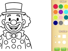 게임 Clown Coloring Book