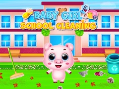 게임 Baby Girl School Cleaning