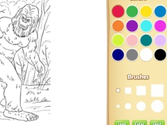 게임 Bigfoot Coloring Book