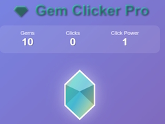 게임 Gem clicker pro