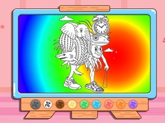 게임 Coloring Book: Brainrot Animals Merge