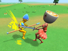 게임 Ragdoll Arena! Fun Spear Battle!