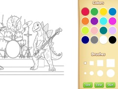 게임 Dinosaur Coloring Book For Kids
