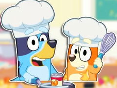 게임 Jigsaw Puzzle: Bluey & Bingo Fancy Cooking