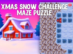 게임 Xmas Snow Challenge Maze Puzzle