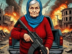 게임 Grandma with machine-gun: Apocalypsis