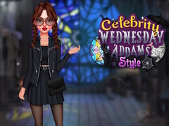 게임 Celebrity Wednesday Addams Style