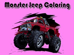게임 Monster Jeep Coloring