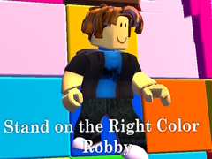 게임 Stand on the Right Color Robby