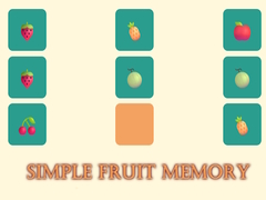 게임 Simple Fruit Memory