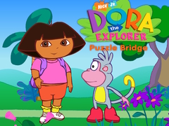게임 Dora The explorer Puzzle Bridge