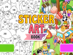 게임 Sticker Art Book 
