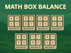 게임 Math Box Balance