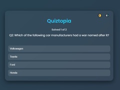 게임 Quiztopia