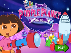 게임 Dora The explorer Dora's Purple Planet Adventure