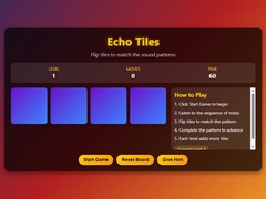 게임 Echo Tiles 