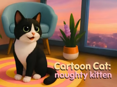 게임 Cartoon Сat: naughty kitten