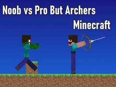 게임 Noob vs Pro But Archers Minecraft